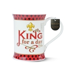 英国DUNOON丹侬手工骨瓷马克杯小镇风味杯型330ml 今天做国王王后